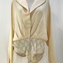 Vintage Donna Karen Silk 3pc Skirt Set Ecru Cream Ivory DKNY Office Siren White Size 10 Photo 10