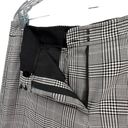 Lafayette 148  Dalton Pants Womens Size 8 Black White Houndstooth Plaid Wide Leg Photo 2