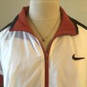 Nike Vintage  Sz S Windbreaker Jacket burnt orange White/Black Full Zip Photo 2