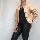 John Galliano Vintage Tan leather Jacket Size 6 Photo 79