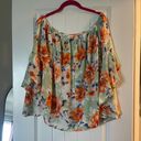 White Birch Floral Blouse Photo 0