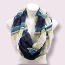 Big Buddha  Crinkled Infinity Scarf Multicolored Photo 1