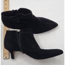 Bella Vita  Bindi Ankle Booties Boots Womens 8WW Black Suede Leather Shoes Photo 4