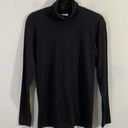 ZARA  Women's Black Turtleneck Long Sleeve Tee Size S Photo 0