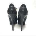 Bebe  Black and Gold Heels Size 7 Photo 3