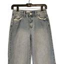 Vervet Flying Monkey High Rise Wide Leg Frayed Hem Jeans, Sz 25 Photo 4