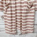 Nine West  Women’s Marled Striped Rib Knit Duster Cardigan Sweater, NWOT, Small Photo 1