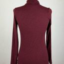 ATM Anthony Thomas Melillo Ribbed Turtleneck Red Size XS Photo 4