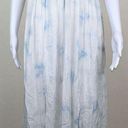 Boho Me  Blue & White Cloud Pattern Dress 2X/3X Photo 0