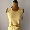 Krass&co Vintage 90s EEIKA &  Yellow and White Sleeveless Stripe Top Tank Top Size M Photo 0