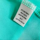 Iris  Mint Green Layered Flounce Festival Crop Top Tank Top Size Small Photo 10