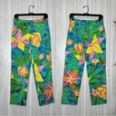 Ralph Lauren Lauren  Vibrant Tropical Print Vacation Crop Ankle Pant size 4 Photo 0