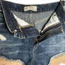 Free People Movement Free People Shorts Distressed Crochet Lace Hem Women’s 27 Photo 3