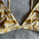 Rhythm . Trinidad Striped Bikini Set in Chartreuse Size Medium Photo 9