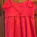 Arizona Jeans NWT Arizona Jean Co Coral Flowy Tank Top Small Photo 2