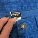 Patagonia  Women's Fitted Corduroy Pants Blue Size 29 Photo 2