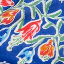 Givenchy Vintage  Paris Pink & Blue Floral Scarf Wraps Photo 7