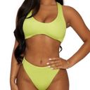 Naked Wardrobe NWOT 2 pieces  Green Swimsuit Photo 0