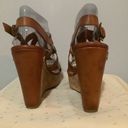 Guess Cork Wedge Sandals (10M) - Tan Photo 5