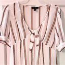 Jessica Simpson Women’s Striped V-Neck Puff Sleeve Mini Dress Photo 5