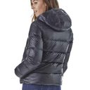 Patagonia  Raven Rocks Durable Water Repellent black Hooded Down Jacket med W Photo 15