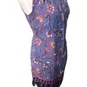 Beach Lunch Lounge lilac floral patterned purple shift dress Size M Size M Photo 4