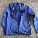 Nike  Women Dri Fit Athletic Running Jacket Sz S Purple Hood Zip Up Drawstring Photo 1