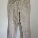 Chico's  Platinum Size 2 Regular Womens Jeans Khaki Tan Photo 2