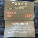 Torrid NWT  mid rise flare vintage stretch‎ dressy jeans Size 3X (24 Extr… Photo 9