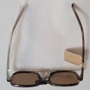 Frye NWT  and Co. Women's Brown Rectangle Sunglasses Photo 1