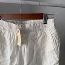 Aurelle Swim NWT  White Linen Beach Shorts Photo 4