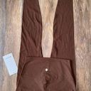 Lululemon NWT Size 14  Align Ribbed HR 28” JAVA Photo 0