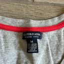 U.S. Polo Assn. gray v neck long sleeve Photo 2