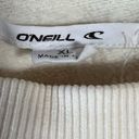 O'Neill  Women's pullover cropped sweatshirt NWOT Sz XL Cozy Cream Color Surf Photo 4