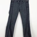 7 For All Mankind  Nico Wide Leg Herringbone Trousers Pants Size 27 low rise y2k Photo 13