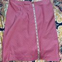 Ralph Lauren  Sport Golf Skirt Pink and White Stripe Photo 2