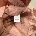 Chelsea and Violet  Pink Blush Smocked Dress Size XL Photo 5