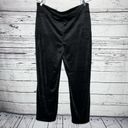 Cuddl Duds  NWOT Size 2X Tall Black Double Plush Velour Boot Leg Pull-On Pants Photo 1