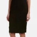 CAbi Dress Black Classic Sheath Fit Size 6 Midi Career Casual Fall Staple 3101 Photo 0