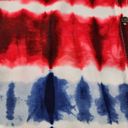 Rock & Republic Rock Republic Tie Dye Red White Blue Sleeveless Button Down Shirt Top Size M Photo 2