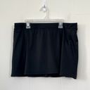 St. John’s Bay  Black Swim Skirt Bottom Swimwear ~ Side Slit ~ Plus Size 16W Photo 0