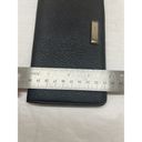 Cole Haan  Leather Zip Snap Close Slim Wallet Black NWT $128 Photo 3