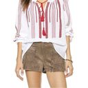 BCBGMAXAZRIA 💕💕 Western Faux Suede Fringe Shorts Photo 4