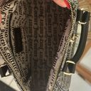 Juicy Couture Satchel black and beige purse bag Photo 5