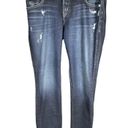 Silver Jeans Silver Sam Style Distressed Boyfriend Jeans Size 27 Photo 1