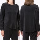 Alala Revolve  Curved Hem Knit Jumper Sweatshirt in Black Photo 11