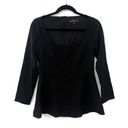 Tuckernuck  Pomander Place Black Simone Peplum Minimalist Top XS Photo 1