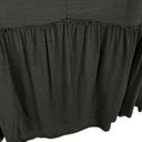 Ava James  Black V-Neck Sleeveless Lightweight Pleated Knit Blouse Plus Size 2X Photo 2