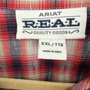 Ariat  Women's Real Marvelous Cotton Western Plaid Snap Front Shirt Red Size XXL Photo 1