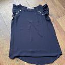 The Loft Like new navy Blouse Photo 0